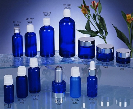 Опаковки за етерични масла - сини